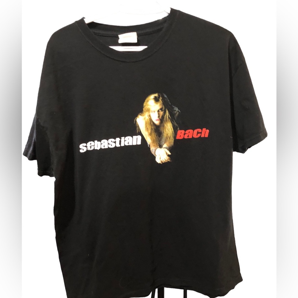 Sebastian Bach, Bach on The Road Concert Tee 2006-2007 Hanes Tag XL
